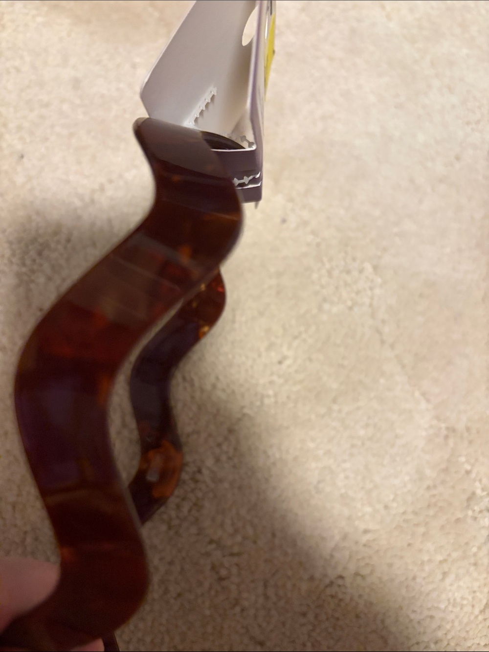 NWT WetBrush Tortoiseshell Acrylic Headband - Brown - Picture 3 of 3